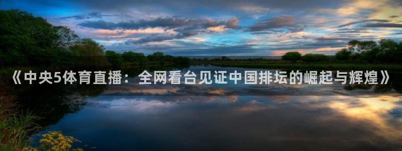 新球体育篮球比分：《中央5体育直播：全网看台见证中国排坛的崛起与辉煌》